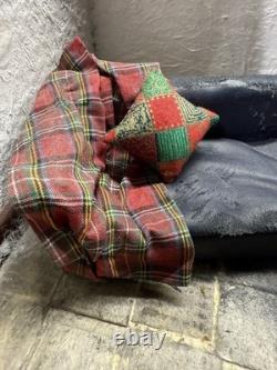 12th Scale Dolls House Miniature Artisan Doll. (Carol Bull) Bags Of Character