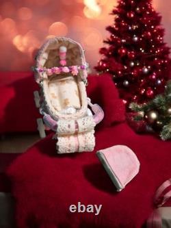 12th Scale Dolls House Miniature Pram 1/12
