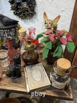 12th Scale Dolls House Miniatures Witch/Wizard/Spooky/Halloween