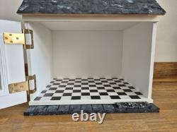 12th Scale Dolls House Shop/Room Box With Window Handmade OOAK