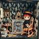 12th Scale Dolls House Miniature Witch Room Box
