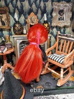 12th Scale Dolls house miniature witch room box