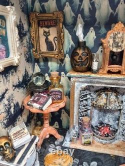 12th Scale Dolls house miniature witch room box