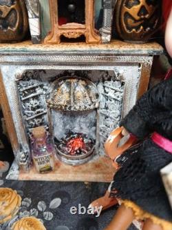 12th Scale Dolls house miniature witch room box