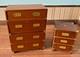 12th Scale Dollshouse Miniature Escutcheon Campaign Chest Plus Other Drawers