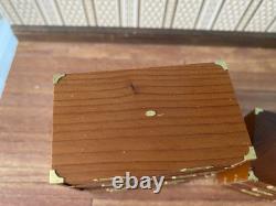 12th Scale Dollshouse Miniature Escutcheon Campaign Chest Plus Other Drawers