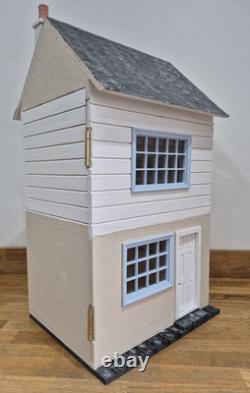 12th Scale Two Roomed Dolls House over 2 Floors Handmade Item
