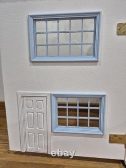 12th Scale Two Roomed Dolls House over 2 Floors Handmade Item
