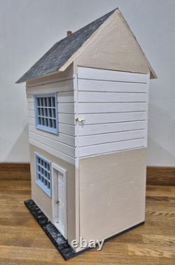 12th Scale Two Roomed Dolls House over 2 Floors Handmade Item