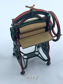 12th scale Dolls House The Mangle, Fully Working, Hand Made, Exclusive DHCG1