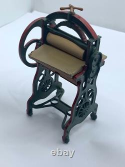 12th scale Dolls House The Mangle, Fully Working, Hand Made, Exclusive DHCG1