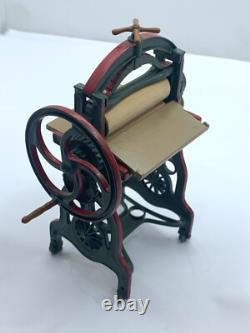 12th scale Dolls House The Mangle, Fully Working, Hand Made, Exclusive DHCG1