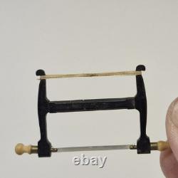 12th scale Dolls House Wood working tool Bow Saw Artisan made TL3