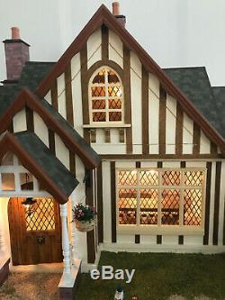 12th scale mock Tudor model dolls house