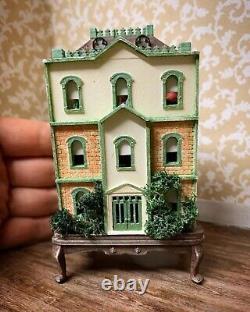 144th Scale Kensington Town Doll House Ooak miniature handmade collectable