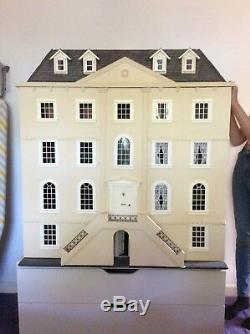 16 room hand made dolls house massive size one of a kind furniture and dolls