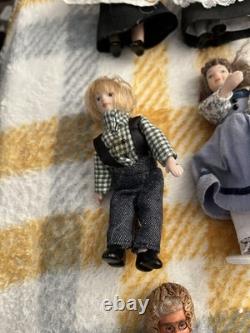 17 Porcelain Doll House Dolls Bundle Job Lot Vintage