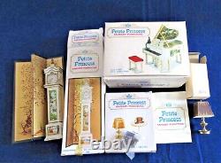 1960'S Ideal Petite Princess DOLL HOUSE miniatures furniture JAPAN few NIB