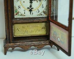 1979 Ron Terrill 112 Dollhouse Miniature Eli Terry Federal Mantle Clock #2/4