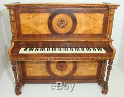 1986 John Masterman Dollhouse Miniature Masterpiece Piano in Perfect Scale OOAK