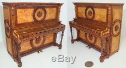 1986 John Masterman Dollhouse Miniature Masterpiece Piano in Perfect Scale OOAK