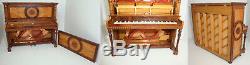 1986 John Masterman Dollhouse Miniature Masterpiece Piano in Perfect Scale OOAK