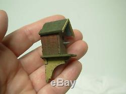 1986 Signed Noel & Pat Thomas Dollhouse Miniature Bird House No. 1