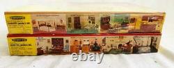 2 Vintage Realife Miniature Country Kitchen + Bathroom Unused Box Doll House