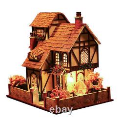 2021 My Little Cottage in Cotswolds DIY Handcraft Miniature Wooden Dolls House