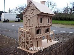 24th SCALE TUDOR MILL WITH WATER WHEEL