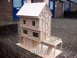 24th SCALE TUDOR MILL WITH WATER WHEEL