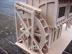 24th SCALE TUDOR MILL WITH WATER WHEEL