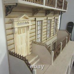 24th scale Dolls House The Knightsbridge 9 room Dolls House Kit by DHD