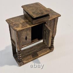 24th scale Dolls house Wooden Church furniture Artisan made TN20