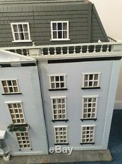 34 Large Continental Dolls House Fully furnished Working Electrics