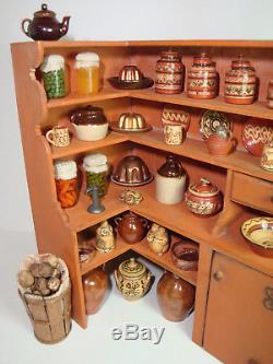 44pcs in 1983 Jim Holmes Pantry Cupboard 29 Jane Graber Pottery 2 Hairy Potter +