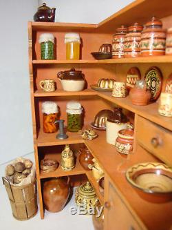 44pcs in 1983 Jim Holmes Pantry Cupboard 29 Jane Graber Pottery 2 Hairy Potter +