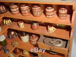 44pcs in 1983 Jim Holmes Pantry Cupboard 29 Jane Graber Pottery 2 Hairy Potter +