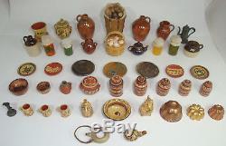 44pcs in 1983 Jim Holmes Pantry Cupboard 29 Jane Graber Pottery 2 Hairy Potter +