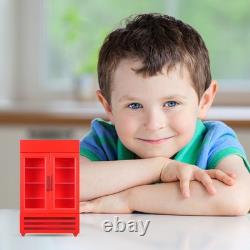 5 Count Cute Mini Fridge Miniature Ornament Dollhouse Refrigerator Freezer