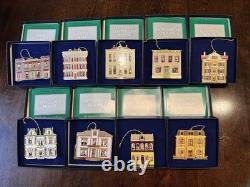 9 Doll Houses Of The World Christmas Ornaments The Hampton Collection