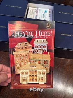 9 Doll Houses Of The World Christmas Ornaments The Hampton Collection