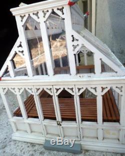 AMAZING Vintage Greenhouse Dollhouse FROM MUSEUM