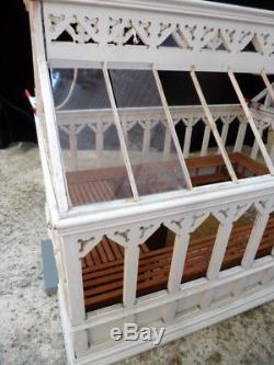 AMAZING Vintage Greenhouse Dollhouse FROM MUSEUM