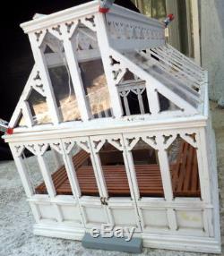 AMAZING Vintage Greenhouse Dollhouse FROM MUSEUM