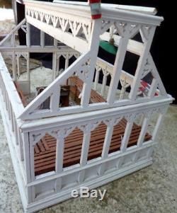 AMAZING Vintage Greenhouse Dollhouse FROM MUSEUM