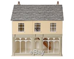 ARKWRIGHTS DOLLS HOUSE, SHOP, VICTORIAN STYLE, WOODEN, 12th SCALE, NEW JULIE ANNS