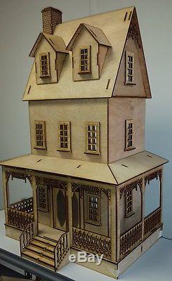 Abriana Large Country Cottage 112 Scale Dollhouse