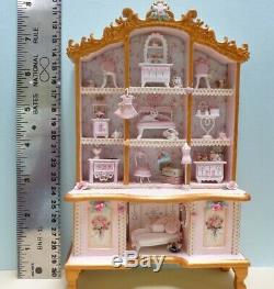 Adorable Pink Cabinet With 1120 Scale C. Rohal Furniture