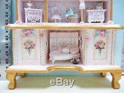 Adorable Pink Cabinet With 1120 Scale C. Rohal Furniture